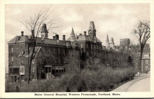 Maine Portland Maine General Hospital Western Promenade