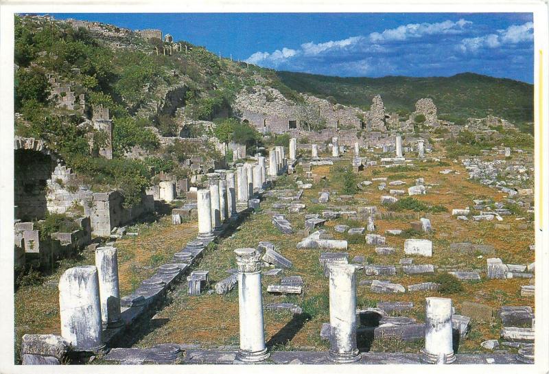 Lot 12 postcards all BERGAMA Turkey