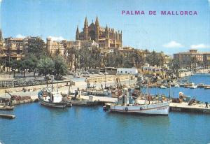 BR85788 palama de mallorca la catedral muelle de pescadore s spain ship bateaux