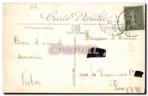 Old Postcard Arras Voute rue Neuve Saint Gery Bombing of October 6, 1914 Army