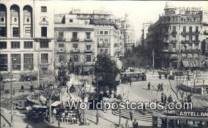 Plaza del Caudilla, Valencia Spain Tarjeta Postal Unused 