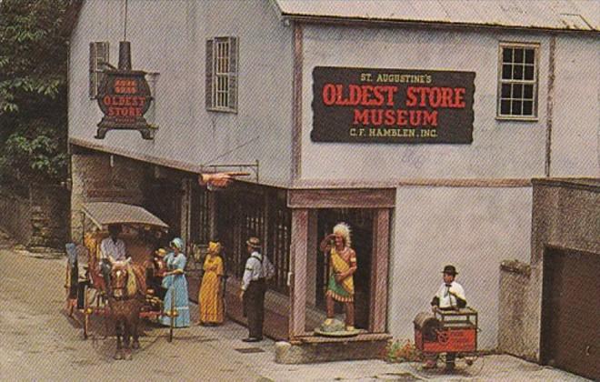 Florida St Augustine Oldest Store Museum 1978