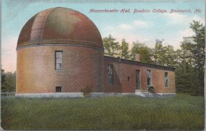 Postcard Bowdoin College Brunswick ME