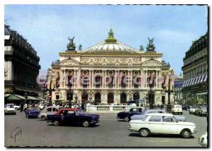 Modern Postcard Paris Place de l'opera