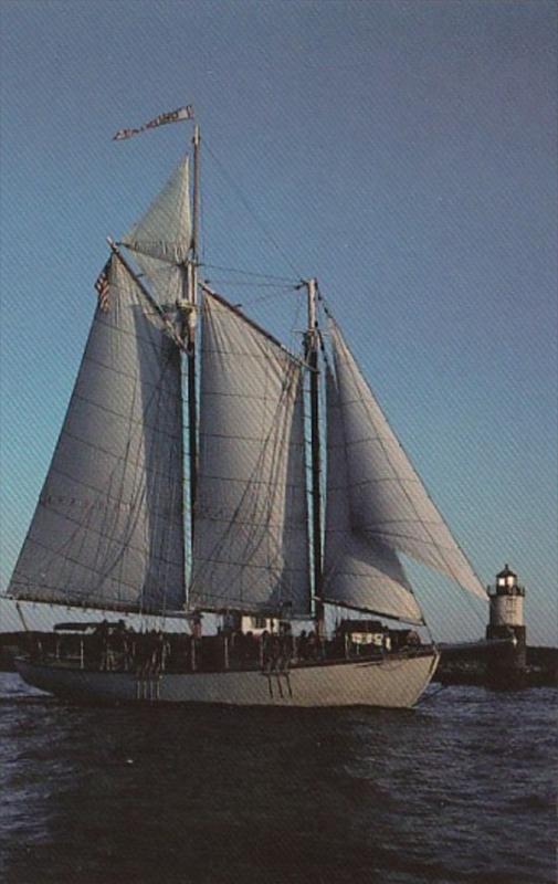 Schooner Estwind Boothbay Harbor Maine