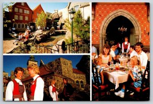 Epcot Center   Walt Disney World  Orlando Florida Norway Pavillion  Postcard