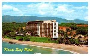 Postcard HOTEL SCENE Kalapaki Beach Hawaii HI AU1781