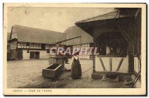 Old Postcard Hoerdt From Court Farm