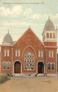 Cambridge Ohio Methodist Protestant Church Antique Postcard K41292