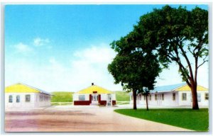 CHAMBERLAIN, SD South Dakota ~ Roadside LAKE SHORE MOTEL c1950s  Postcard