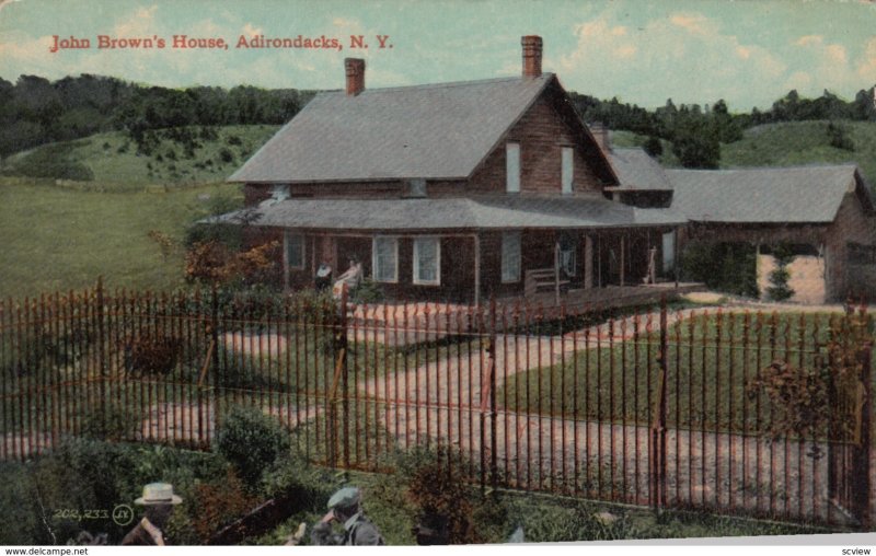 John Brow's House , Adirondacks , New York , 1911