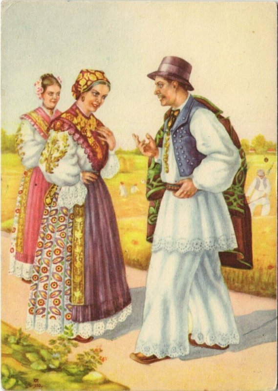 CPM Croatian national costume FOLKLORE (753307)