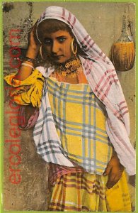 af6528 - LIBYA - VINTAGE POSTCARD - ETHNIC Costumes - 1914-