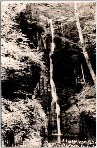 VINTAGE POSTCARD REAL PHOTO RPPC SILVERTHREAD FALLS DINGMAN'S FERRY PENNSYLVANIA