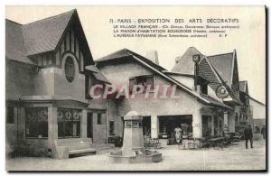 Old Postcard Paris Exposition des Arts Decoratifs 1925 french town house d & ...