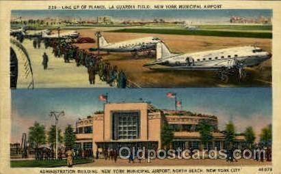 Administration Building, New York Municipal Airport, New York City,NY USA Air...