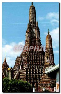 Postcard Modern Wad Aroon Temple Thonburi Thailand