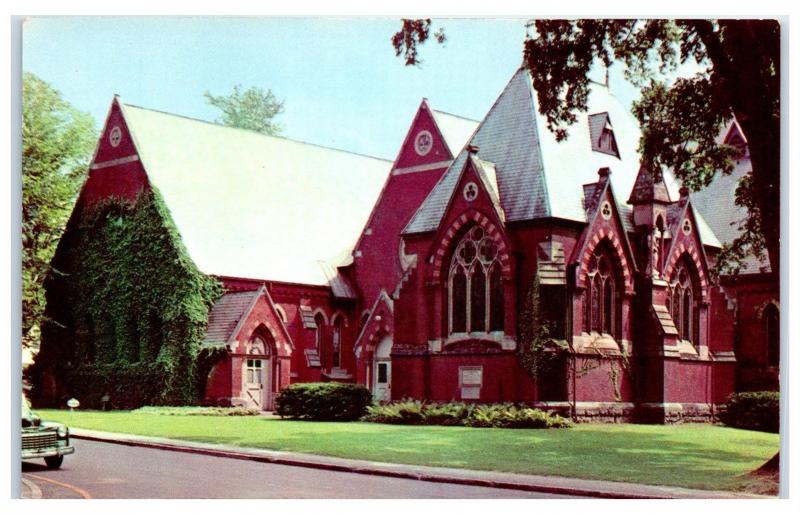 1950s Sage Chapel, Cornell University, Ithaca, NY Postcard
