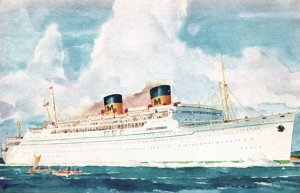 Steamship Matson Lines Postcard Steamer Ship  Ocean Liner