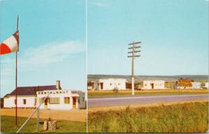 La Hetriere Motel & Cottages Memramcook NB New Brunswick Unused Postcard D71