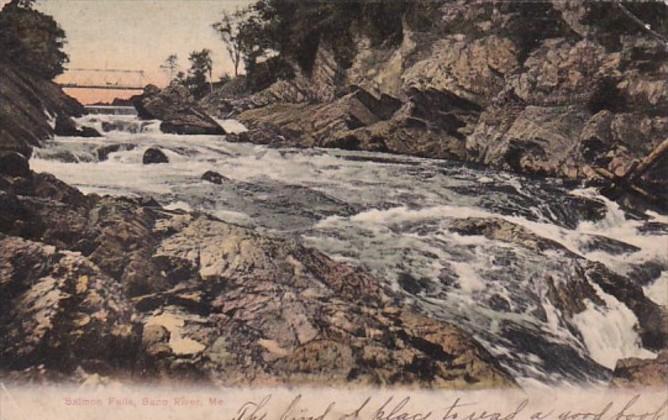 Maine Saco River Salmon Falls 1907