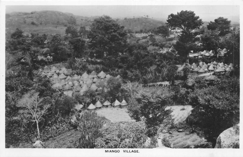 br104381 miango village africa real photo nigeria folklore costume