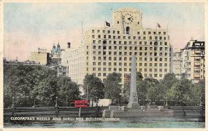 BR80443 cleopatra s needle and shell mex building london  uk