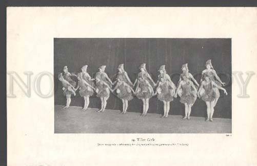 104263 TALMADGE GRIFFITH & TILLER GIRLS gymnastic dance PRINT