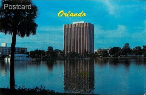 FL, Orlando, Florida, Lake Eola, Gulf Stream Card Company No. 77-27