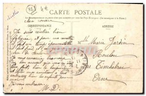 Old Postcard Vibraye Sarthe Le Chateau de Justice