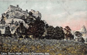 J39/ Crawford Nebraska Postcard c1910 Crow Butte Geology  201