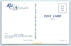 3 Postcards HONOLULU, Hawaii HI ~ WAIOLI TEA ROOM owned by Salvation Army