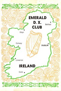 Ireland With Map and Emerald D X Club