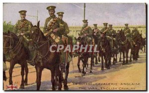 Old Postcard Army Cavalry English