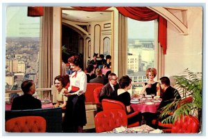 1966 Top Of Marine E. Wisconsin Avenue Restaurant Milwaukee Wisconsin Postcard