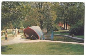 Canada, London, Ontario, Blue Whale in Storybook Gardens, unused Postcard