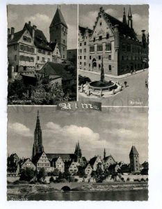 239192 GERMANY ULM old collage postcard