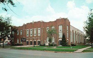 Vintage Postcard Gospel Temple Religious Building Landmark Fort Wayne Indiana IN