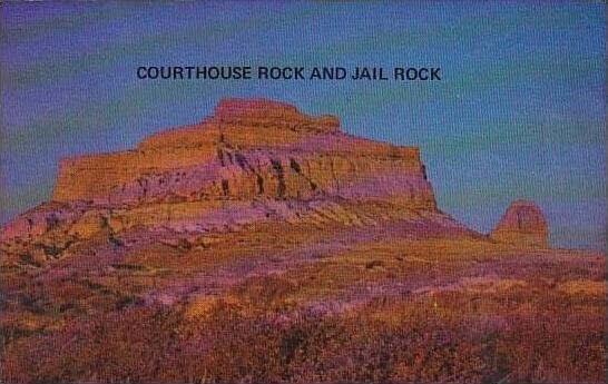 Nebraska Pumpkin Seed Creek Courthouse Rock And Jail Rock