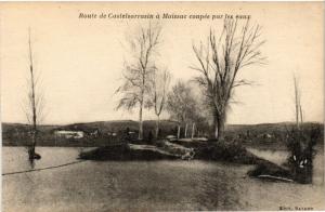 CPA Route de CASTELSARRASIN a MOISSAC coupée par les eaux (293300)