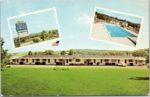 postcard Annadale, NJ - 9 Acres Motel