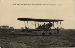 PC B.E. TYPE 272 WITH PILOT AND PASSENGER AVIATION (A22728)