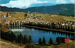 McGlone Heights Water Supply Mines Butte Montana Postcard Lauretta Studio Walkup