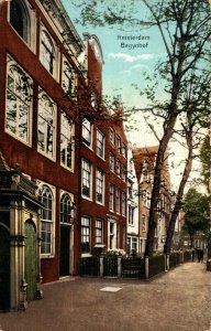 Netherlands Amsterdam Begijnhof Vintage Postcard 08.50