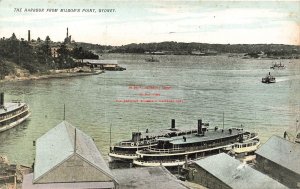 Australia, Sydney, Harbour From Milson's Point