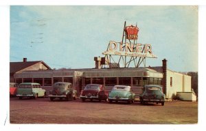 NJ - North Brunswick. Crown Diner ca 1951