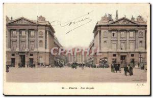 Paris - 13 - Rue Royale - Old Postcard