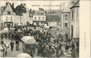 CPA HESDIN Marché aux Porcs (809813)