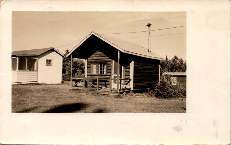 Photo Postcard, Old Camping Cabin RPPC Postcard F23