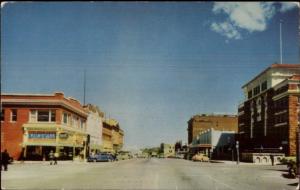 Globe AZ US Hwy 60-70 Street Scene Postcard